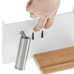 Lucande Kimo LED-Wandlampe USB Ablage Weiß/nickel -Lucande 9976137 7