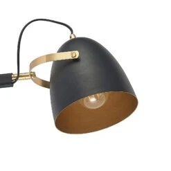 Lucande Nordin Wandlampe Schwarz/gold, Ausziehbar 17 Lucande Nordin Wandlampe Schwarz/gold, Ausziehbar -Lucande 9976139 6