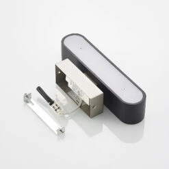 Lucande Matteo LED-Wandleuchte, Eschenholz-Schirm -Lucande 9976146 8