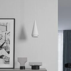 Lucande Naoh Hängeleuchte, Einflammig, Weiß 13 Lucande Naoh Hängeleuchte, Einflammig, Weiß -Lucande 9976150 2