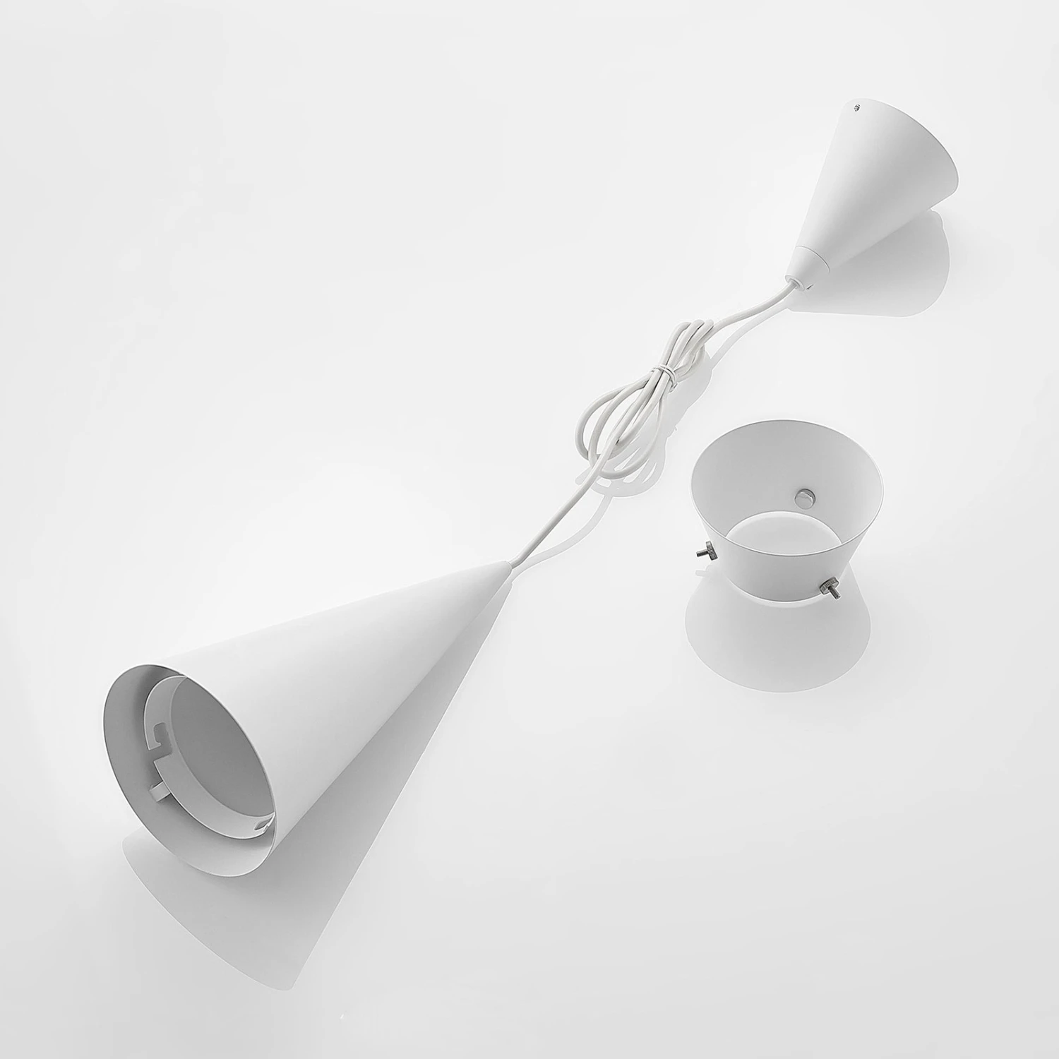 Lucande Naoh Hängeleuchte, Einflammig, Weiß 10 Lucande Naoh Hängeleuchte, Einflammig, Weiß – Bild 8