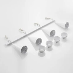 Lucande Naoh Hängeleuchte, 4-fl., Weiß -Lucande 9976154 7