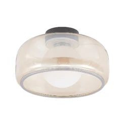 Lucande Tellima LED-Deckenleuchte, Cognacfarben -Lucande 9976159 3