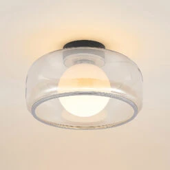 Lucande Tellima LED-Deckenleuchte, Cognacfarben -Lucande 9976159 5