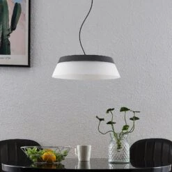 Lucande Jusanna LED-Hängeleuchte, Klarglas -Lucande 9976160 2