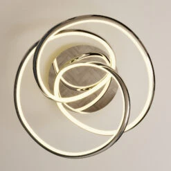 Lucande Fluxus LED-Deckenlampe, 3-stufig Dimmbar -Lucande 9984027 8