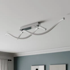 Lucande Wewa LED-Deckenleuchte, 3-stufig Dimmbar -Lucande 9984038 2