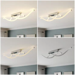 Lucande Wewa LED-Deckenleuchte, 3-stufig Dimmbar -Lucande 9984038 8