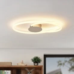 Lucande Ovala LED-Deckenleuchte, 72 Cm